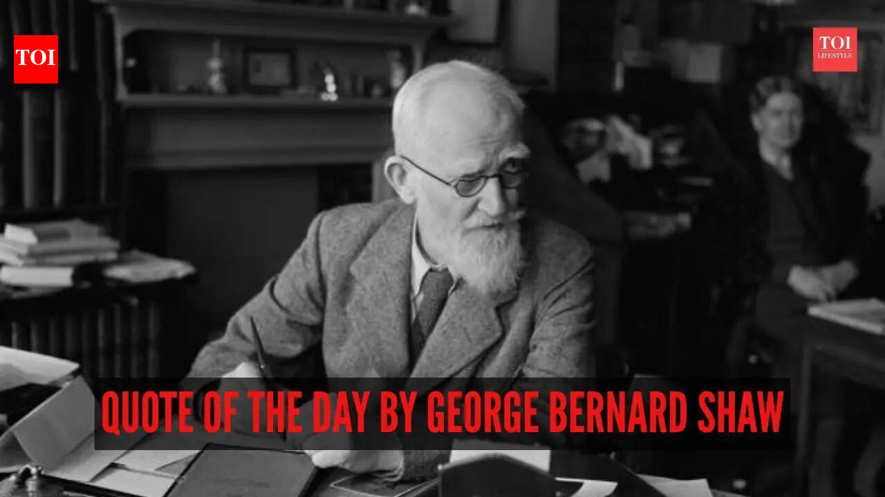 George Bernard Shaw Quote: Quote of the day by George Bernard Shaw: “Life isn’t about finding yourself. Life is about...”