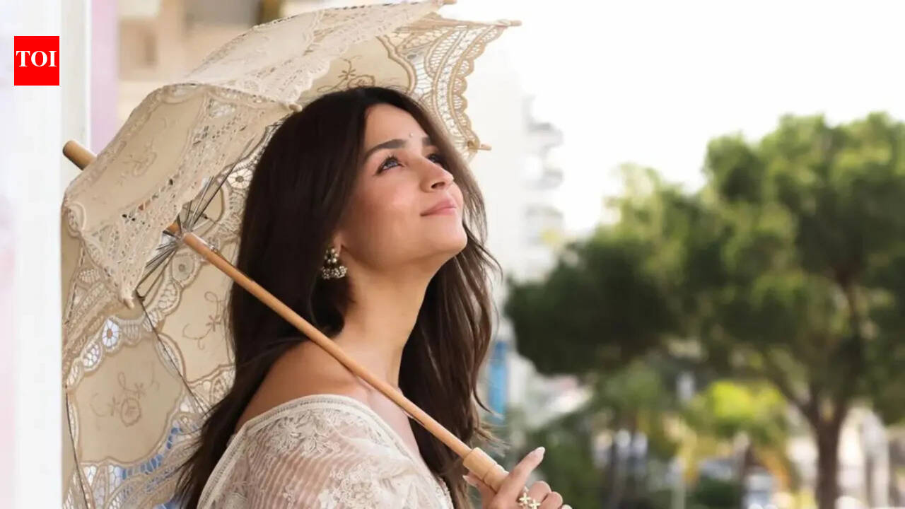 Alia Bhatt’s ivory ensemble with payal, bindi and nath from Cannes 2026 is breaking the internet: 'She looks like a dream' |