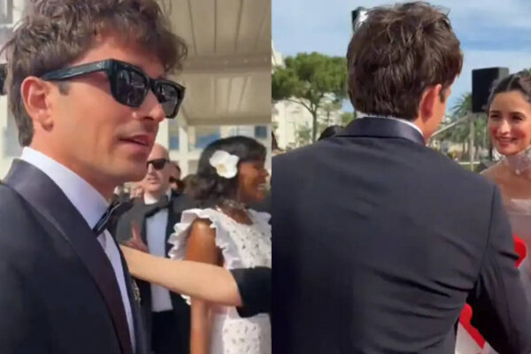 Charles Leclerc's gentlemanly behaviour towards Alia Bhatt woos fans; F1 star offers Bollywood star a hand at Cannes - WATCH﻿ |