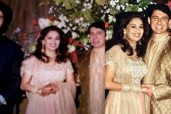 Madhuri Dixit's husband Dr Sriram Nene was shocked to see people at their wedding reception, only recognised Amitabh Bachchan, didn't know of her stardom before that