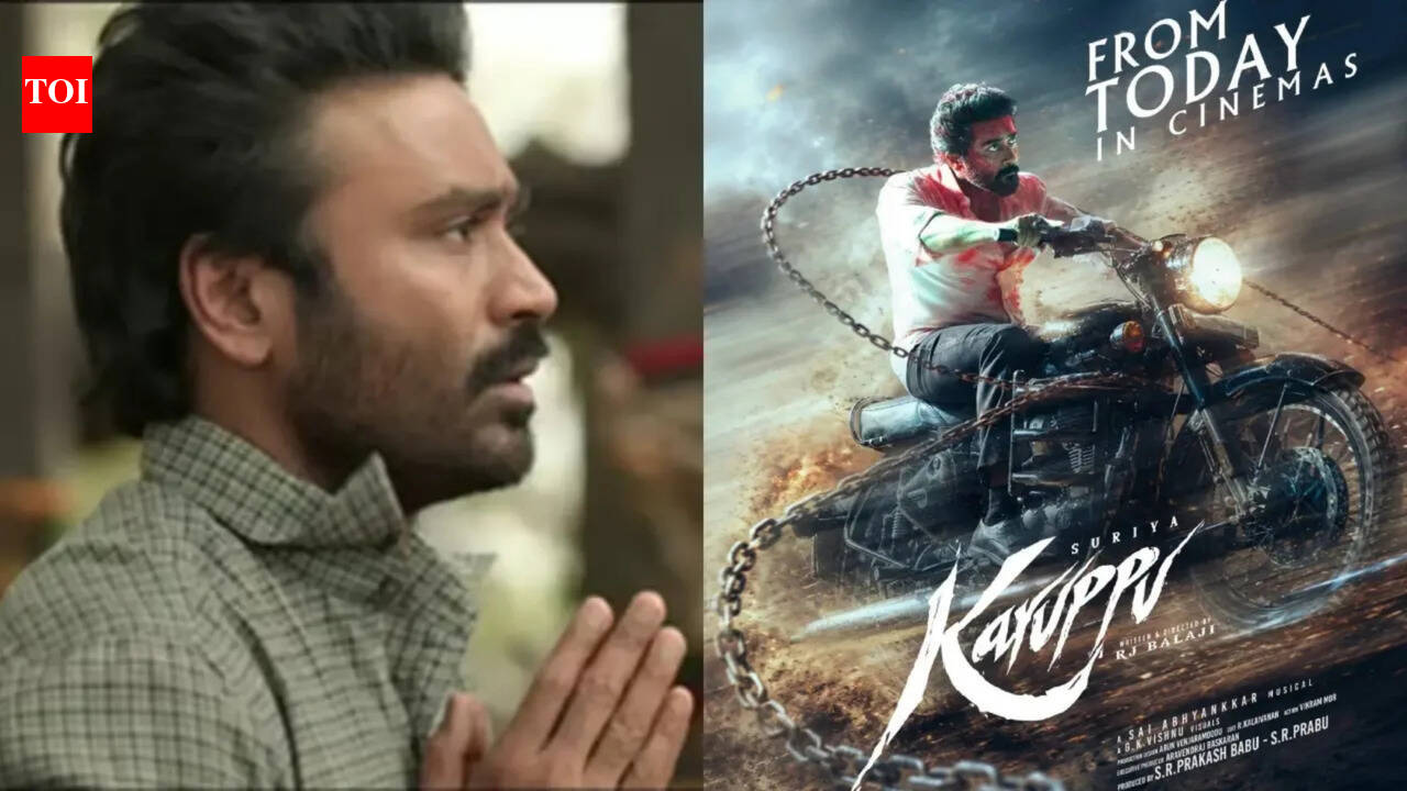 Dhanush film drops sharply; Collects just Rs 18 lakh as Suriya's 'Karuppu' opens big
