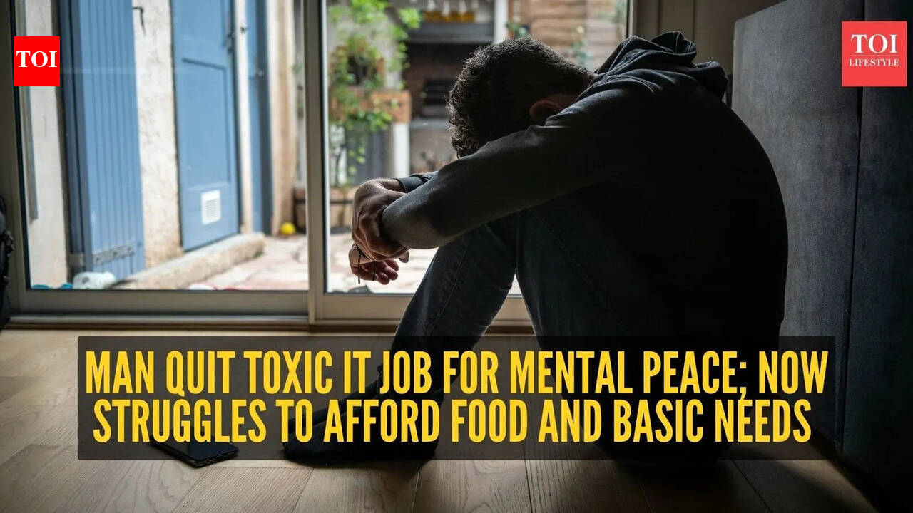 Man quit toxic IT job for mental peace; now struggles to afford food and basic needs
