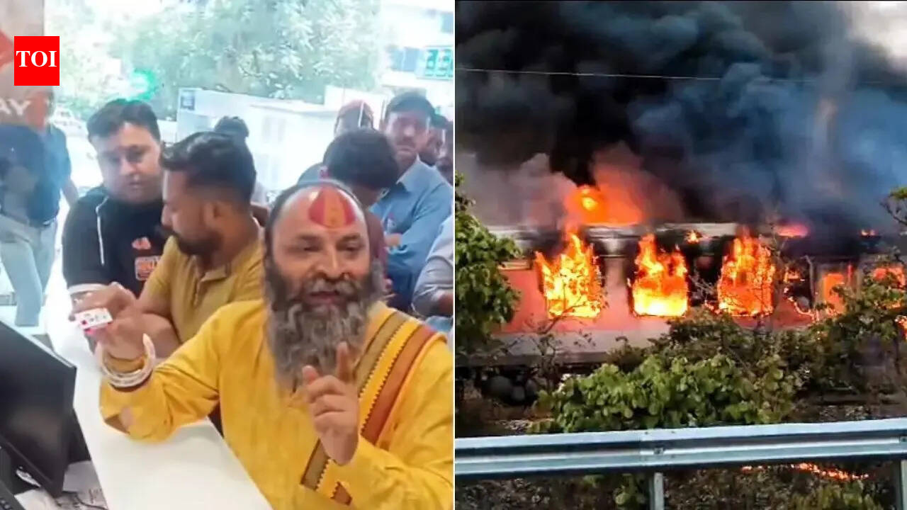 Rajdhani fire disrupts Mumbai-Delhi route, Bajrang Dal accused of targeting Muslim staff at Dehradun & more