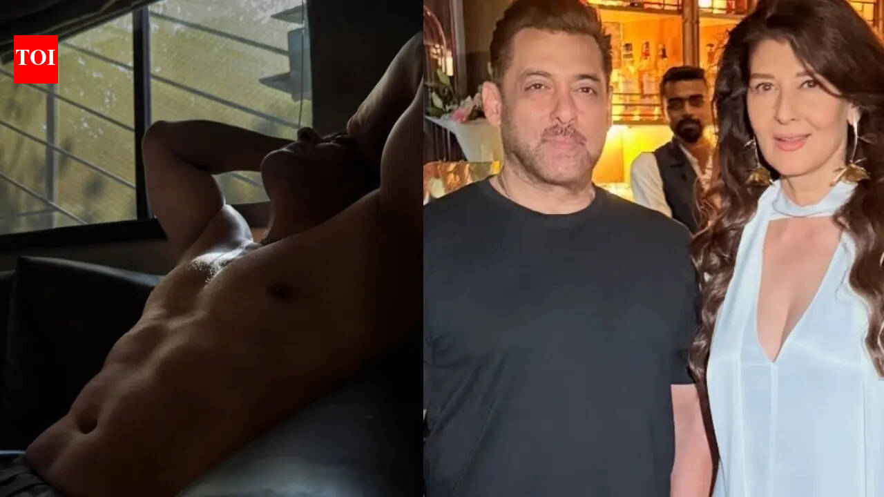 Salman Khan's ex girlfriend Sangeeta Bijlani gushes over his shirtless pic, netizens can't believe he is 60
