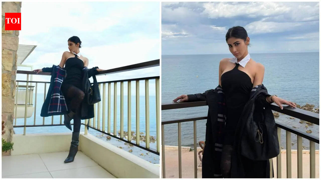 Mouni Roy shares glamorous first glimpse from Cannes amid separation from Suraj Nambiar; stuns in elegant black outfit