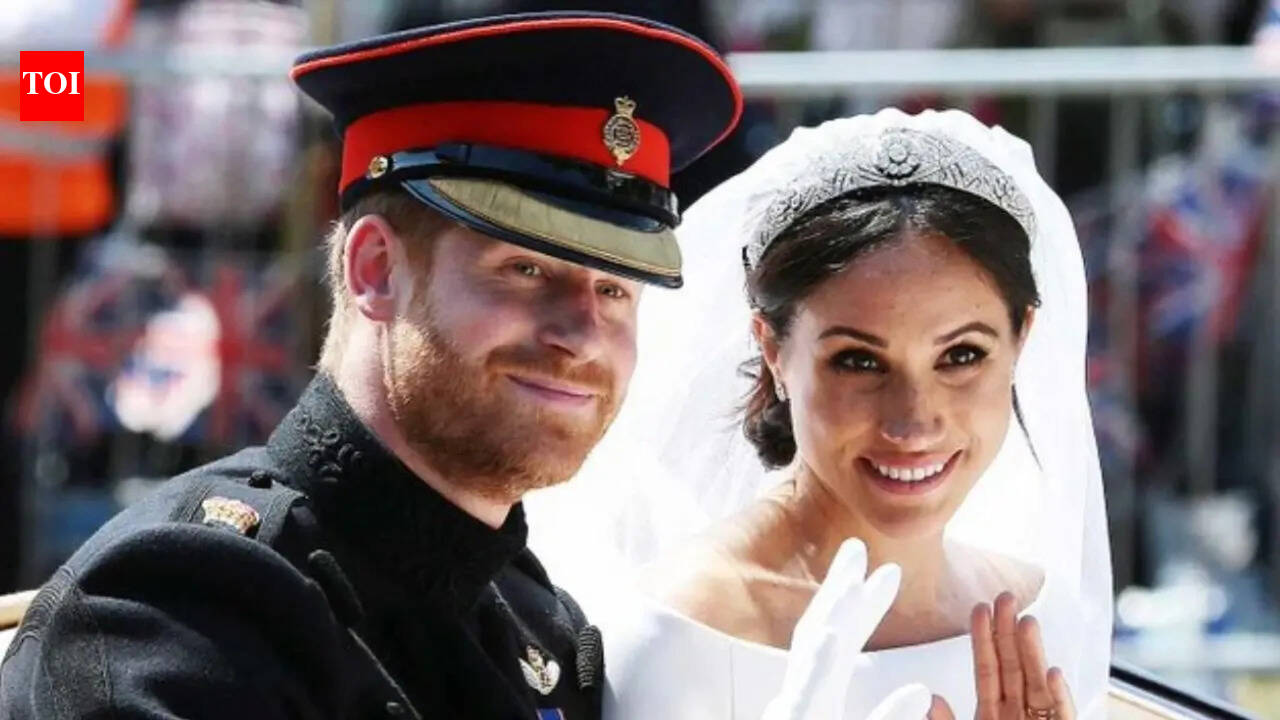 Meghan Markle's wedding drama resurfaces as Prince Harry recalls finding her 'sobbing on the bathroom floor'