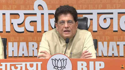 'Congress insults tricolour abroad': Piyush Goyal slams Rahul Gandhi's 'gaddar' jab at PM Modi | India News