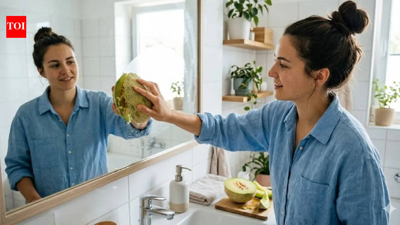 6 clever hacks to use muskmelon peel for cleaning around the home |