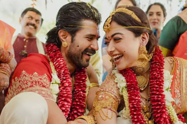 Rashmika Mandanna designed her own Mangalsutra and chose unconventional orange saree for marriage with Vijay Deverakonda; reveals wedding planner |