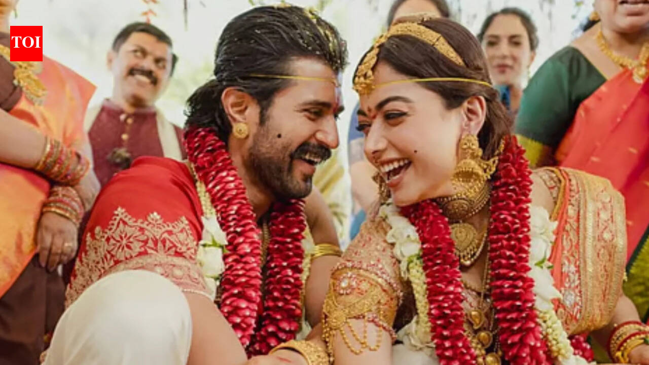 Rashmika Mandanna designed her own Mangalsutra and chose unconventional orange saree for marriage with Vijay Deverakonda; reveals wedding planner |