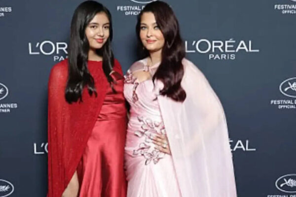 Aaradhya Bachchan joins mom Aishwarya Rai Bachchan on red carpet at Cannes event; beauty steals all the attention in a red gown - PICS |