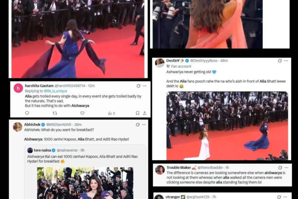 Cannes 2026: Aishwarya Rai Bachchan and Alia Bhatt’s Cannes 2026 appearances trigger fan wars on social media | Hindi Movie News