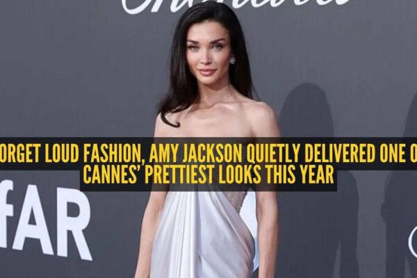 Amy Jackson Cannes 2026: Amy Jackson just floated into Cannes looking like a modern-day silver goddess