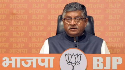 As long as Rahul Gandhi leads Cong, it is bound to sink further: BJP's Ravi Shankar Prasad | India News