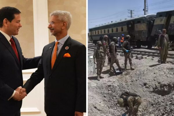 Evening news wrap: Jaishankar, Rubio discuss racism, defence & visa; 24 Pak personnel killed in train blast & more | India News