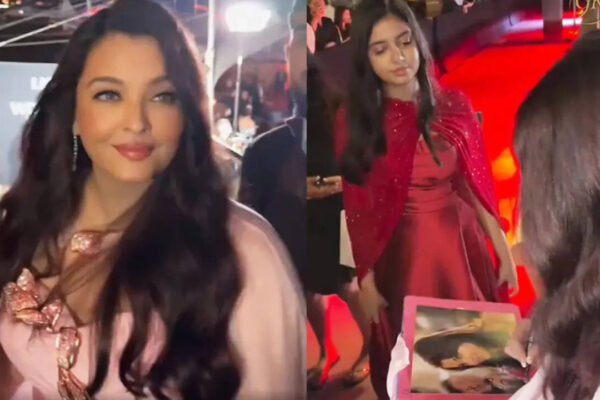 Aaradhya Bachchan's sweet reaction to mom Aishwarya Rai Bachchan's moment with fan at Cannes goes viral - WATCH |