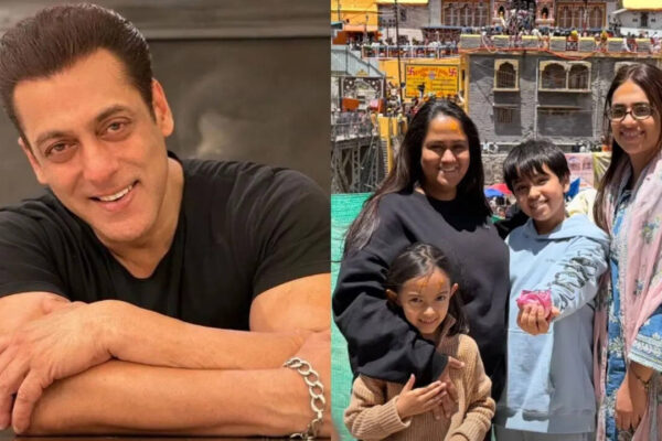 Arpita Khan: Salman Khan's sister Arpita Khan seeks blessings at Kedarnath; Aahil and Ayat join spiritual journey; 'Har Har Mahadev' post wins hearts | Hindi Movie News