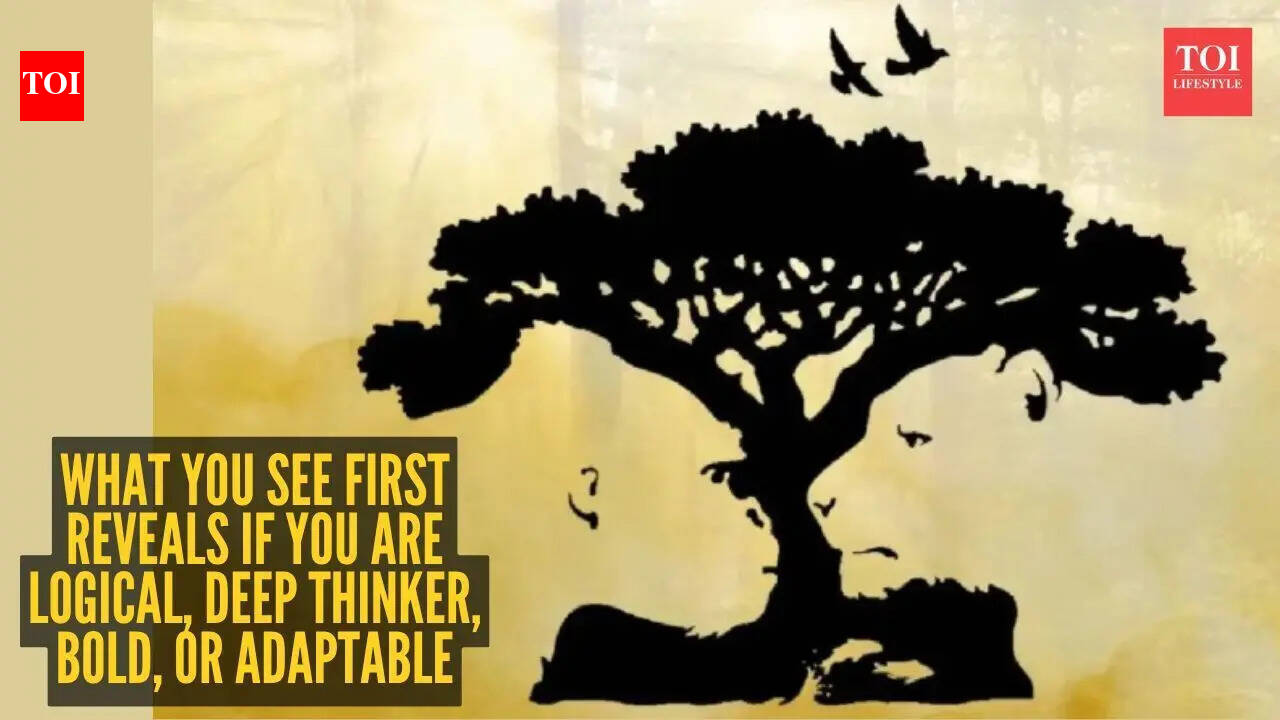 Optical illusion personality test: Lion, gorilla, tree or birds? What you see first reveals if you are logical, deep thinker, bold, or adaptable |