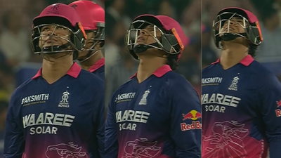 Tears in Vaibhav Sooryavanshi’s eyes after nearly missing fastest IPL century - Watch | Cricket News