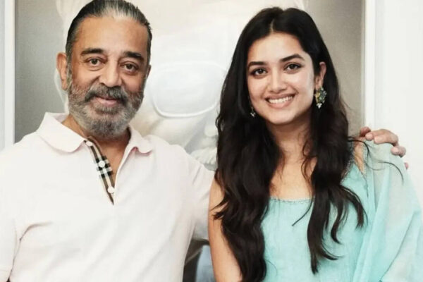 Bhagyashri Borse shares emotional post after meeting Kamal Haasan; ‘Promise to make you proud,’ says 'Seyon' actress | Tamil Movie News