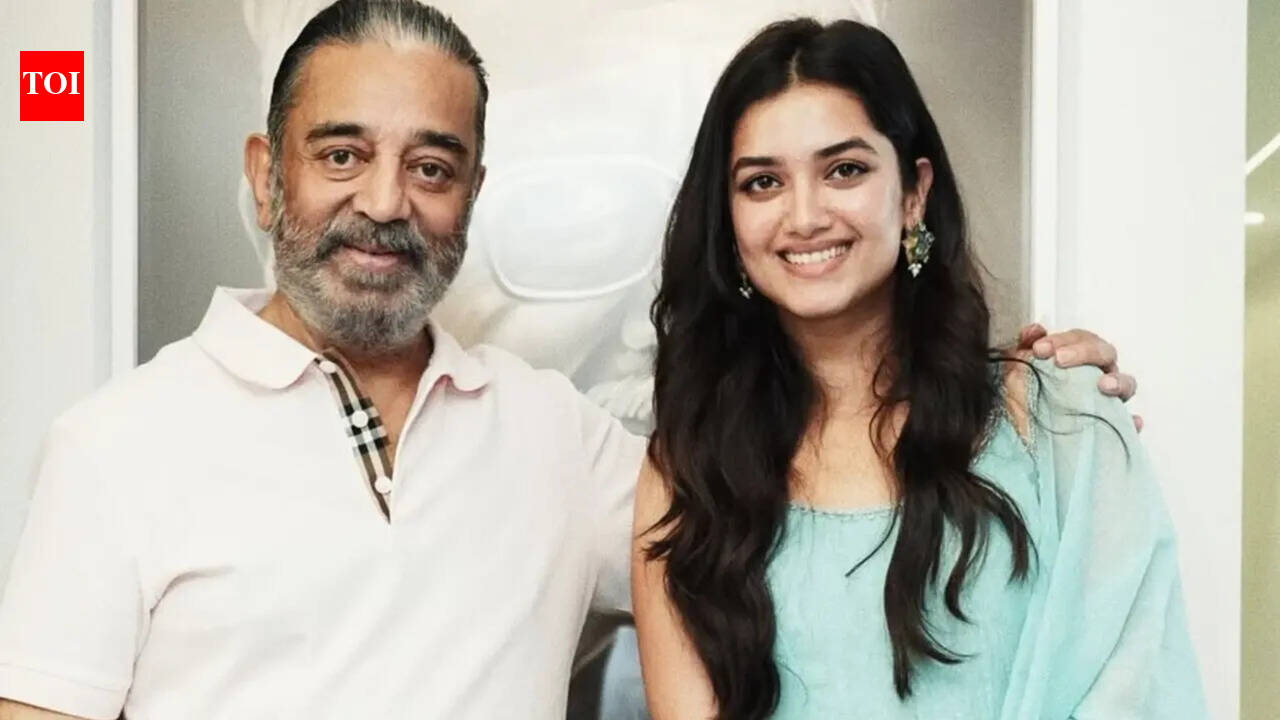 Bhagyashri Borse shares emotional post after meeting Kamal Haasan; ‘Promise to make you proud,’ says 'Seyon' actress | Tamil Movie News