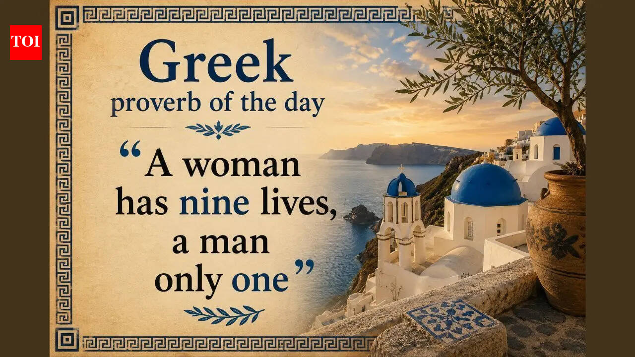 Greek proverb of the day: “A woman has nine lives, a man only one” — why resilience often looks different for women and men |