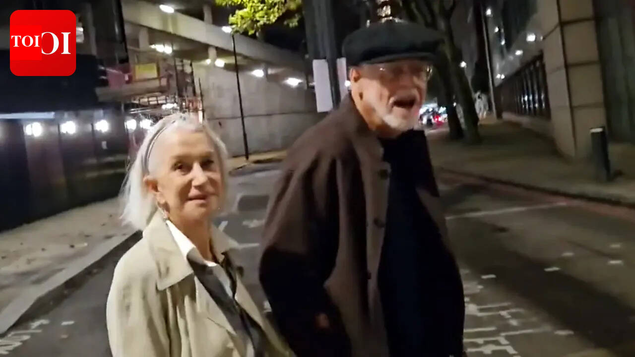 Helen Mirren called 'evil Zionist b****' in viral clip on night out with husband Taylor Hackford - WATCH﻿ |