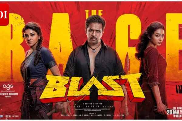 Blast Full Movie Collection: 'Blast' box office collection day 1: Arjun Sarja’s action entertainer begins with Rs 1 crore net in India | Tamil Movie News