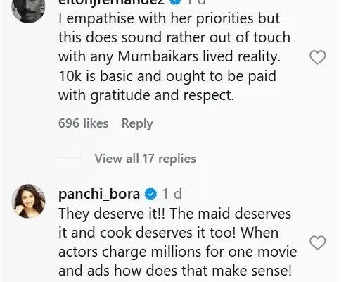 Kirti Kulhari's remark on domestic help’s Rs 10000 salary sparks backlash; Mini Mathur reacts, 'This is below minimum wage' | Hindi Movie News