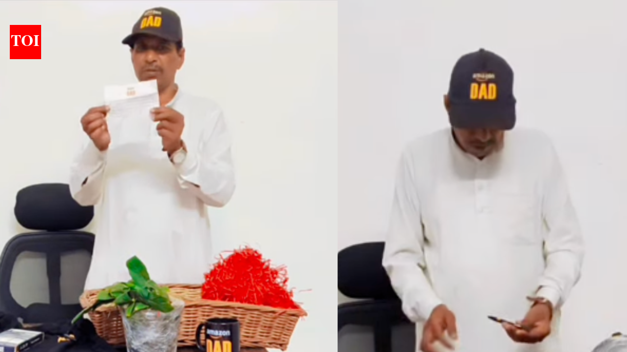 “Every great achievement starts with someone who believed first": Amazon sends special joining kit to Bengaluru engineer’s father after his emotional reaction to offer letter goes viral