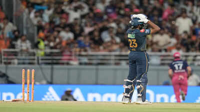 Bizarre dismissal! Sai Sudharsan becomes first batter ever to get out hit-wicket twice in IPL season - Watch | Cricket News