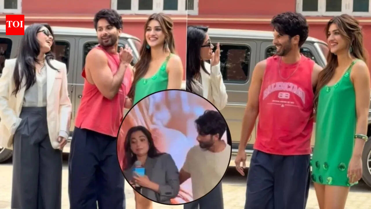 'Cocktail 2': Shahid Kapoor and Rashmika Mandanna address viral clip with laughs - WATCH |