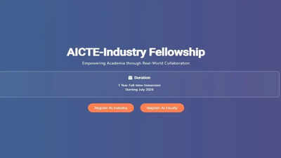 AICTE launches Industry Fellowship Programme 2026: Faculty to get Rs 1 lakh monthly stipend- complete details here