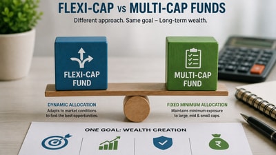 Flexi-cap funds lead equity category for 8th month: How do they differ from multi-cap funds, and which one to choose?
