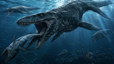 43-foot ‘marine T rex’ bigger than great white sharks and more brutal than any mosasaur discovered in Texas |