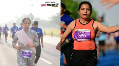 5K women 50+ category: age, experience, and the spirit to keep moving | Times Internet Half Marathon 2026 | India News