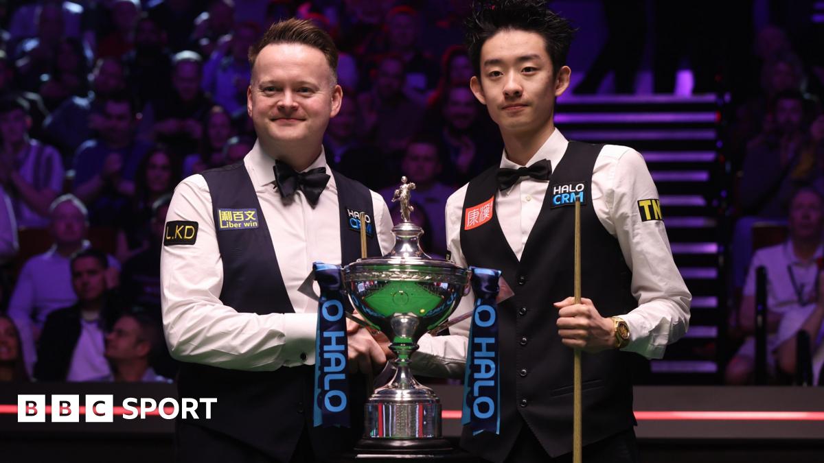World Snooker Championship 2026: Shaun Murphy & Wu Yize level after first session of world final