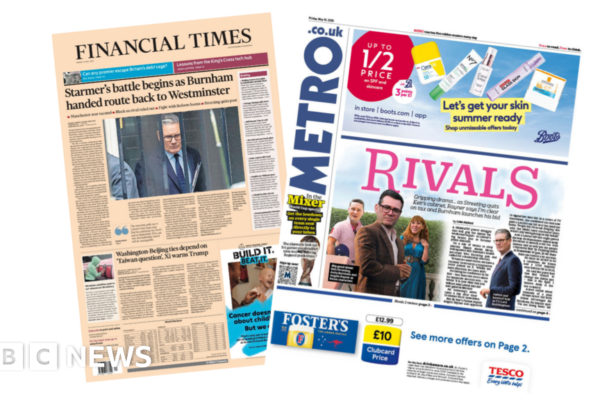 The Papers: 'Starmer's battle begins' and 'Rivals'