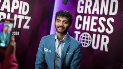Chess: World champ Gukesh beats title challenger Sindarov in rapid