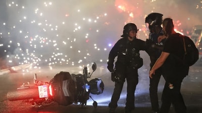European Champions watch their city burn: PSG's 2nd UCL title celebrations turn ugly as fans take to vandalism, violence