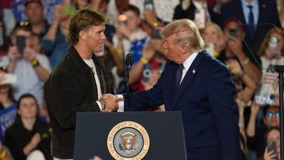 Jaxson Dart urged to ‘be a man’ after Giants QB backtracks on Trump support; NFL pundit weighs in