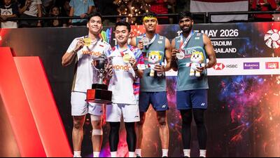 Satwik-Chirag fail to cross final hurdle in Thailand