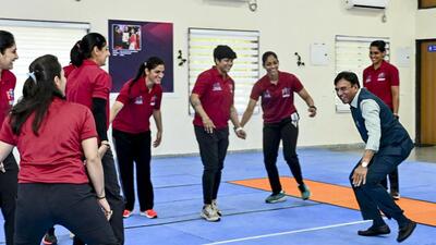 Sports minister Mandaviya leads celebrations on Commonwealth Games Day