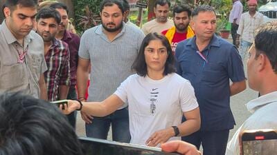 WFI puts Vinesh in Paris 50kg weight category for trials