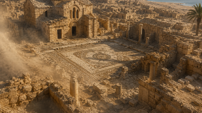 Archaeologists used 1,500-year-old map to uncover a lost city buried under the desert in Jordan |