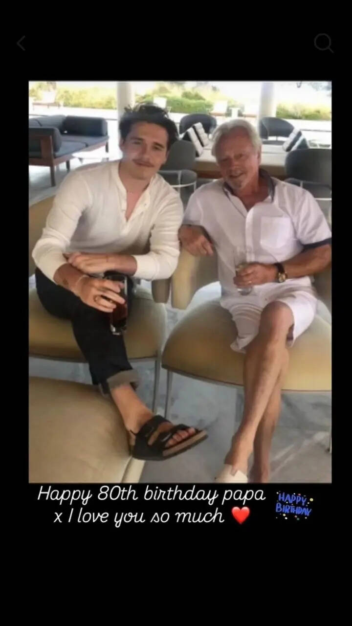 Brooklyn Beckham wishes Victoria's father for 80th birthday; skips grand party: 'x I love you so much' | English Movie News