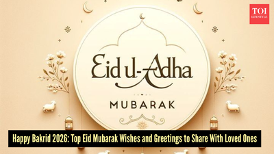 Happy Eid-ul-Adha 2026: Best Eid Mubarak Wishes and Messages for friends, family, teachers, husband, wife, kids and colleagues