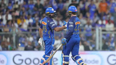 MI win battle of bursts vs base: Rohit Sharma-Ryan Rickelton script Mumbai's highest IPL chase | Cricket News