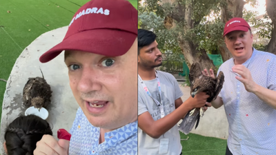 ‘Hot for Them Too’: British Man Praised Online for Rescuing Dehydrated Bird Amid Delhi’s Heatwave | World News