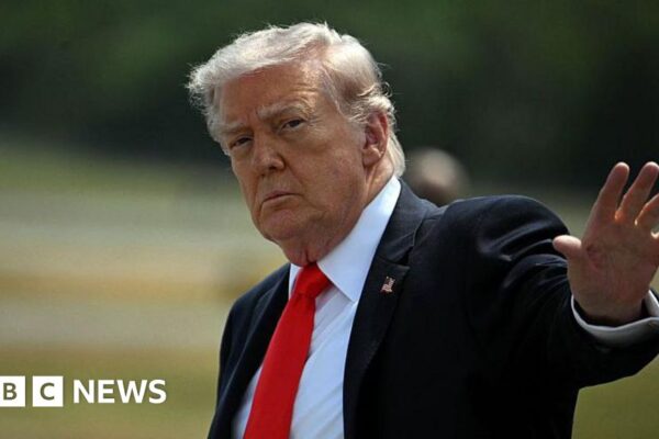 Trump says US to 'guide' stranded ships through Strait of Hormuz